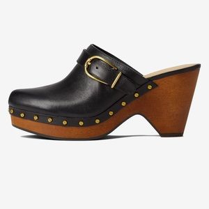 Veronica Beard Hendrix Clog in Black-Never Worn-Size 10
